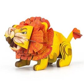 Mieredu - 3D Puzzel Build And Sound - Leeuw