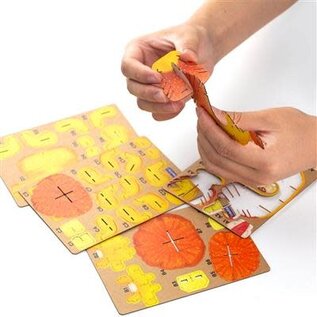 Mieredu - 3D Puzzel Build And Sound - Leeuw
