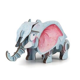 Mieredu - 3D Puzzel Build And Sound - Afrikaanse Olifant