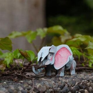Mieredu - 3D Puzzel Build And Sound - Afrikaanse Olifant