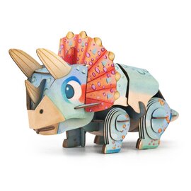 Mieredu - 3D Puzzel Build And Sound - Triceratops