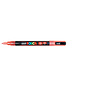 Posca Marker PC-3ML Rood Glitter 0,9-1,3mm