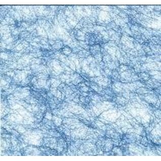 Spinnewebpapier 60x60cm Blauw