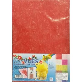 Decovliespapier met gouddraad 10 vellen 23x33cm