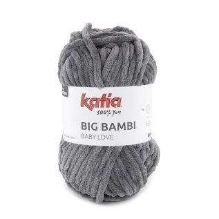 BIG BAMBI 108 Antraciet grijs bad 72801
