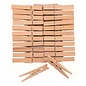 Wasknijpers hout 72mm - 24st.