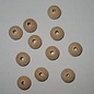 Houten kralen 18mm 50st.