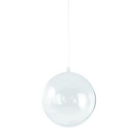 Plastic bollen 18 cm  2-delig