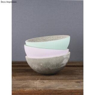 Plastiek bol 2delig 18cm per bol