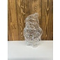 Plastic kerstman 2-delig ca. 13x7,5cm