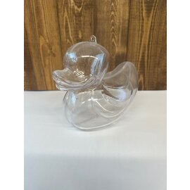 Plastic Eend 2-delig 10cm
