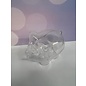 Plastic Varken 2-delig ca. 9cm (spaarpot)