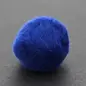 Pompon 25mm blauw 40st