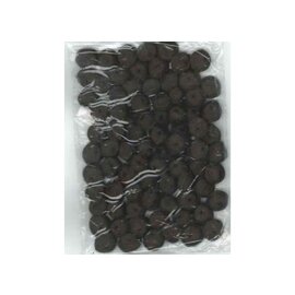 Pompon donkerbruin 13mm