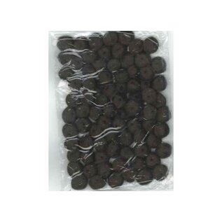 Pompon donkerbruin 13mm