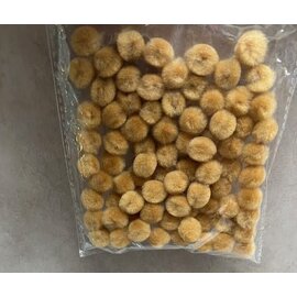 Pompon beige 13mm