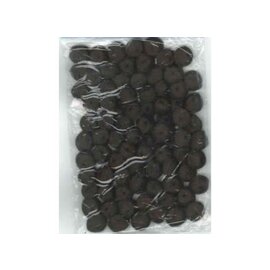 Pompon donkerbruin 7mm