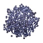Pailletten, 6mm ø, schotel middenblauw
