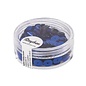 Pailletten,6mm ø, glad donkerblauw