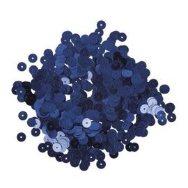 Güttermann Pailletten donkerblauw 8mm 10,5gr.