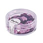 Pailletten,6mm ø, glad, doosje à 6 g, wasbaar, oud rose