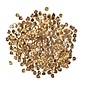 Pailletten, 6mm ø, schotel, doosje à 6 g, wasbaar, goud
