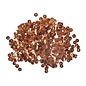 Pailletten, 6mm ø, schotel, doosje à 6 g, wasbaar, koper