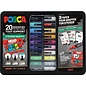 POSCA gift box - 20 verfstiften - Stickers Graffiti