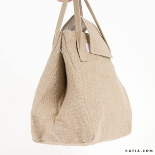 Jute waterproof naturel bruin per meter
