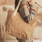 Washable kraft paper bruin naturel per meter
