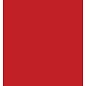 Vilt 20x30 cm, 1mm, Rood, 5 vellen