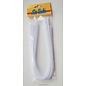 Chenilledraad 50 cm wit 10 st.