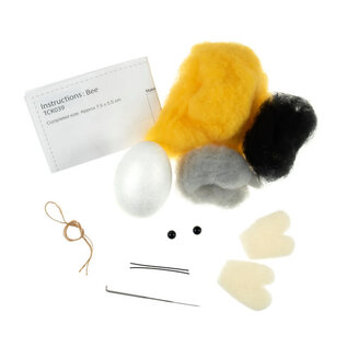 Naald vilt set - Bij