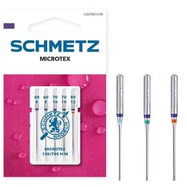 Schmetz Microtex naalden dikte 60 t/m 80 - 5 naalden