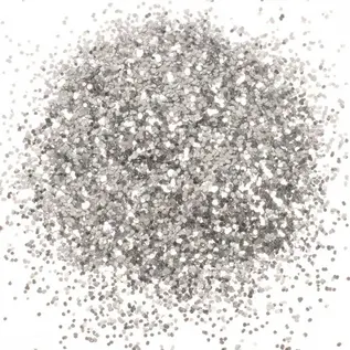 Cosmetische glitters Zilver 1g.