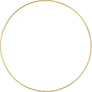 METALEN FRAME - RING 30CM GOUD