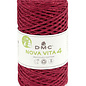 DMC Nova Vita 4mm X-MAS col. 115 Rood-Rood Glitter bad 2407