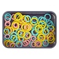 Durable Stekenmarkeerders ringen 10mm, 12mm en 14mm; 90 stuks assorti kleuren