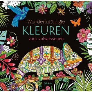 Kleurboek - Wonderful Jungle - Kleuren voor volwassenen