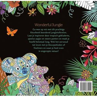 Kleurboek - Wonderful Jungle - Kleuren voor volwassenen