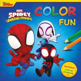 Kleurboeken - Marvel Spidey and his amazing friends Color Fun