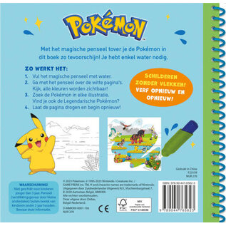 Boek - Pokémon Schilderen met water