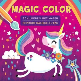 Boek - Unicorn Magic Color schilderen met water / Unicorn Peinture Magique à l'eau