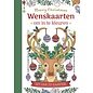Wenskaarten om in te kleuren - Merry Christmas
