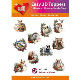 Easy 3D Designs pakket Animals in Winter