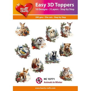 Easy 3D Designs pakket Animals in Winter
