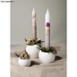 Silicone gietmal set vazen golfrand, 3delig, 5x4,2cm/7,2x6cm/9,5x7,8cm