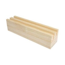 Houten standaard voor ringen, FSC 100%, 20x4,8x5cm