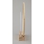Houten standaard voor ringen, FSC 100%, 20x4,8x5cm