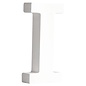 MDF Letter I, FSC 100%, 5,4x2x11cm, wit